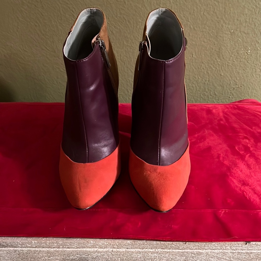Calvin Klein booties.